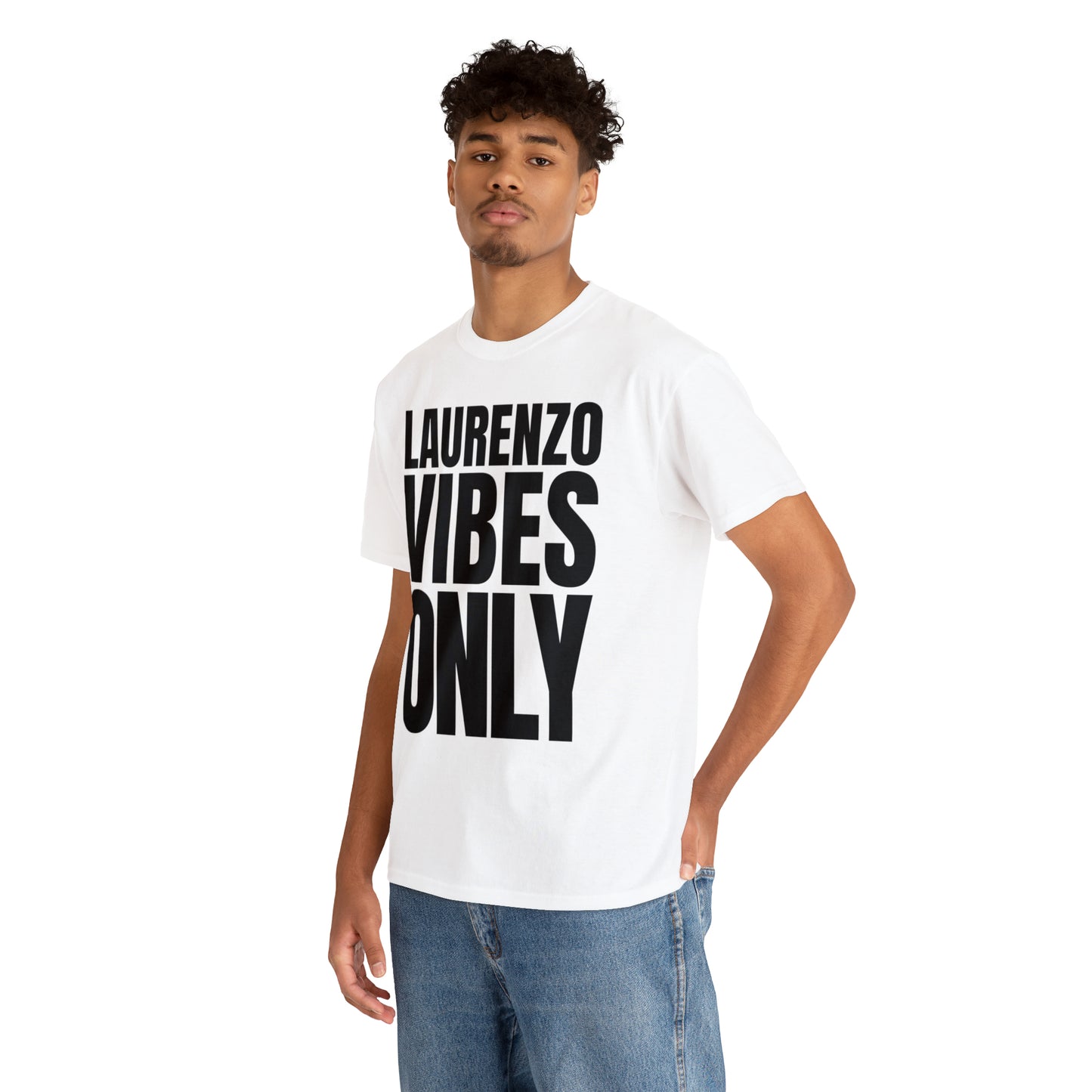 Laurenzo Vibes Only Heavy Cotton Tee