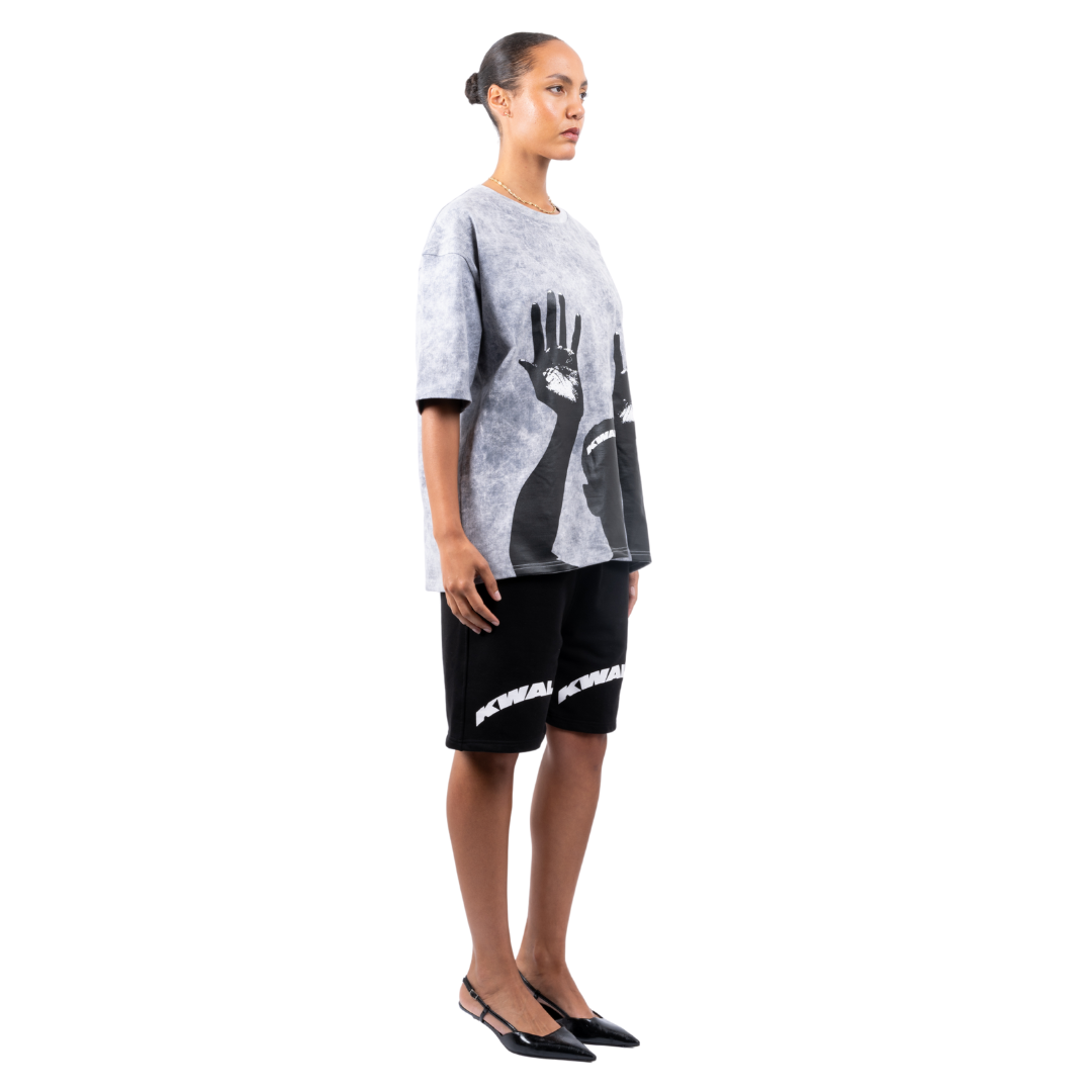 (Pre-Order - Shipping First Week of August) Heavyweight Grey Washed T-Shirt