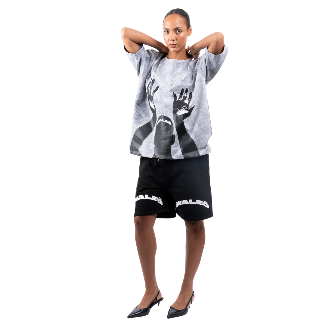 (Pre-Order - Shipping First Week of August) Heavyweight Grey Washed T-Shirt