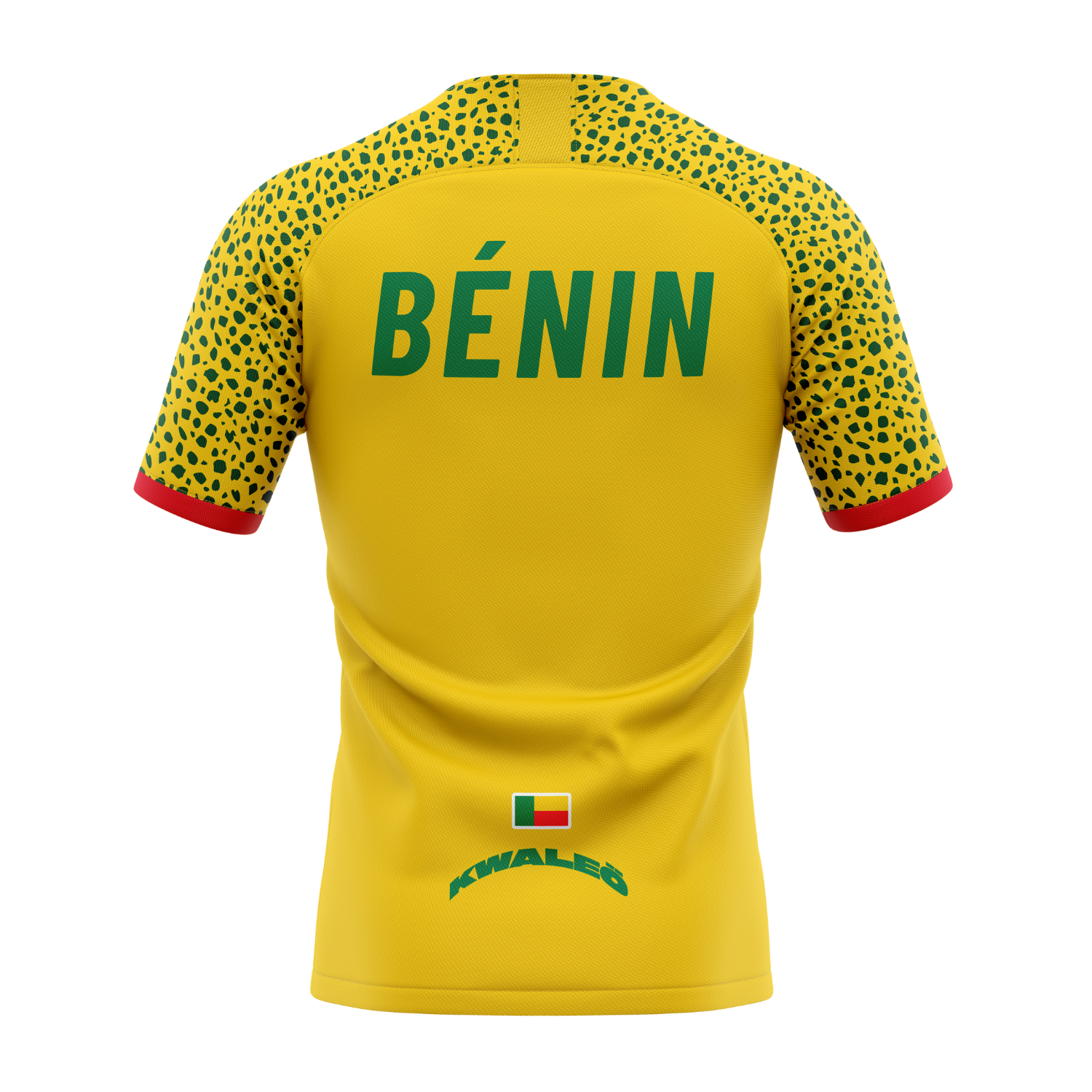 Football shirt - Guépards du Bénin - Yellow