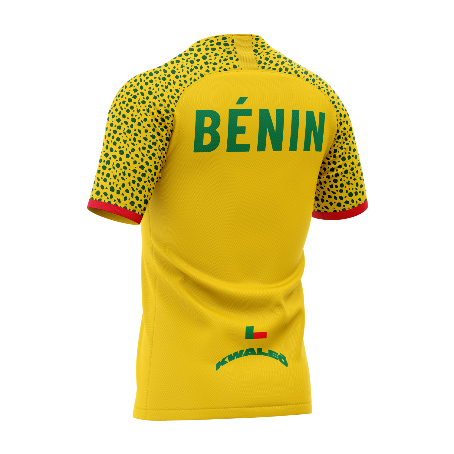 Football shirt - Guépards du Bénin - Yellow