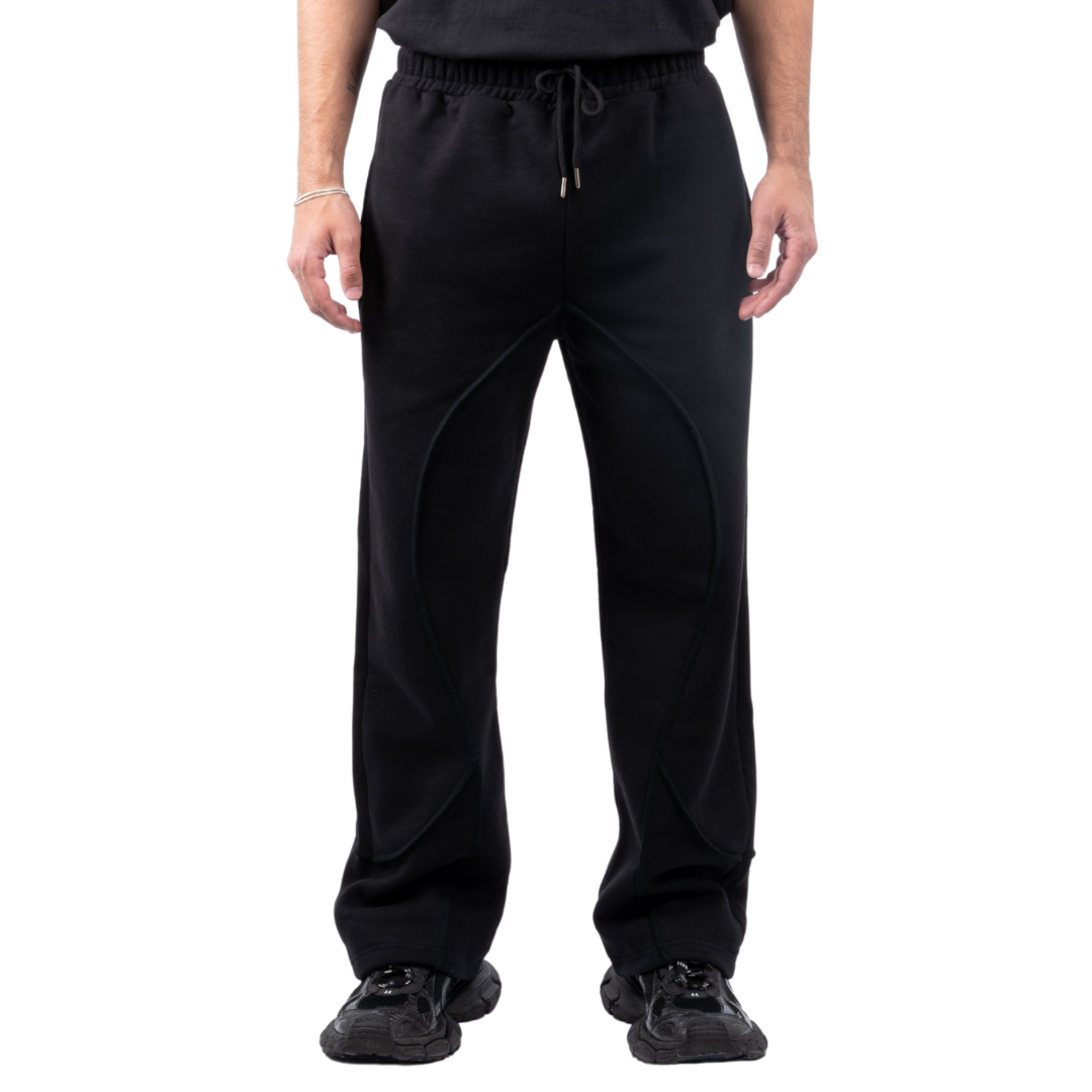 (Pre-Order - Shipping 2nd Week of September) Black Signature joggers