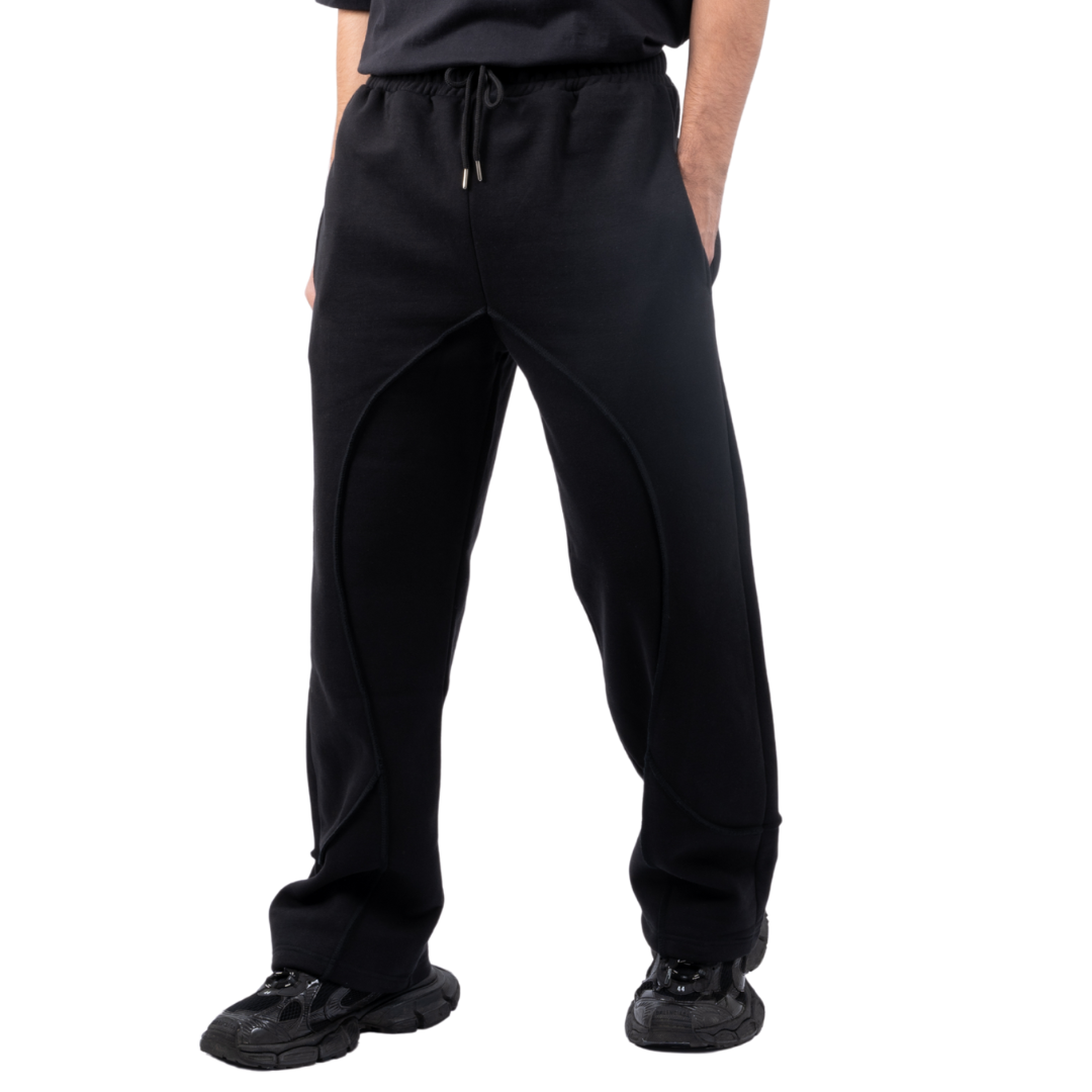 (Pre-Order - Shipping 2nd Week of September) Black Signature joggers
