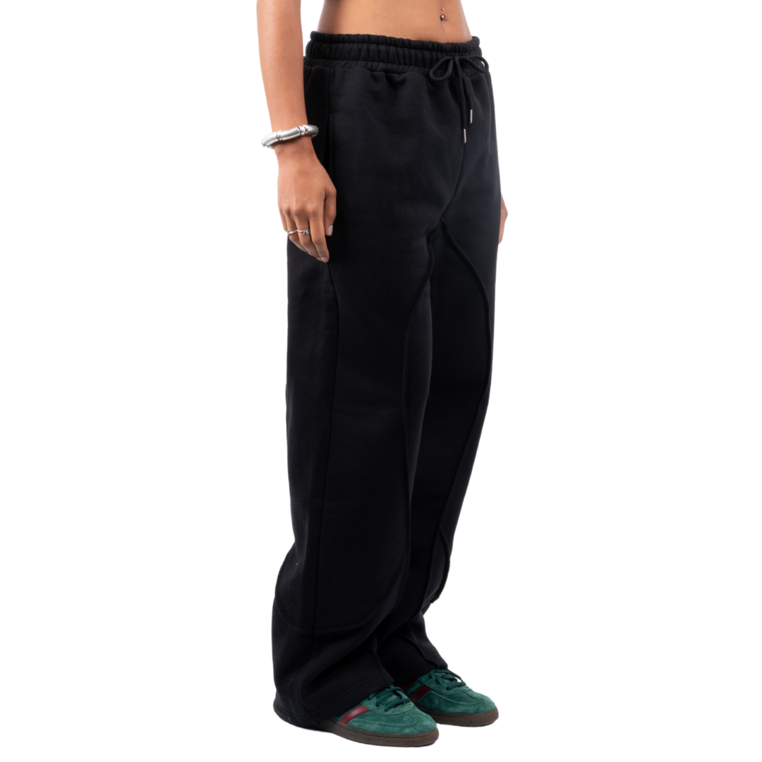 (Pre-Order - Shipping 2nd Week of September) Black Signature joggers