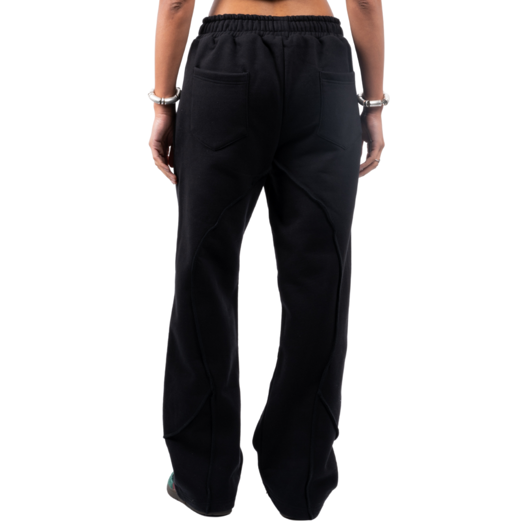 (Pre-Order - Shipping 2nd Week of September) Black Signature joggers