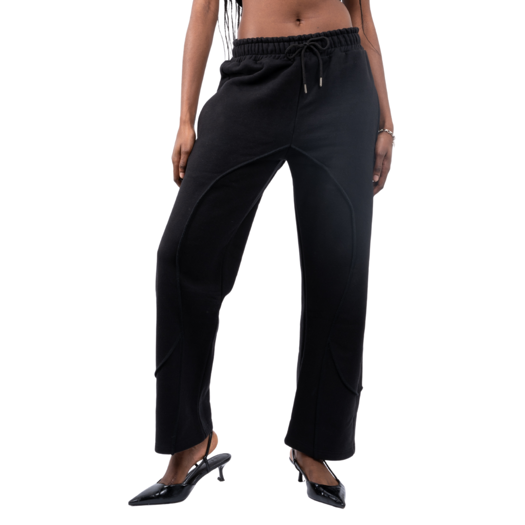 (Pre-Order - Shipping 2nd Week of September) Black Signature joggers