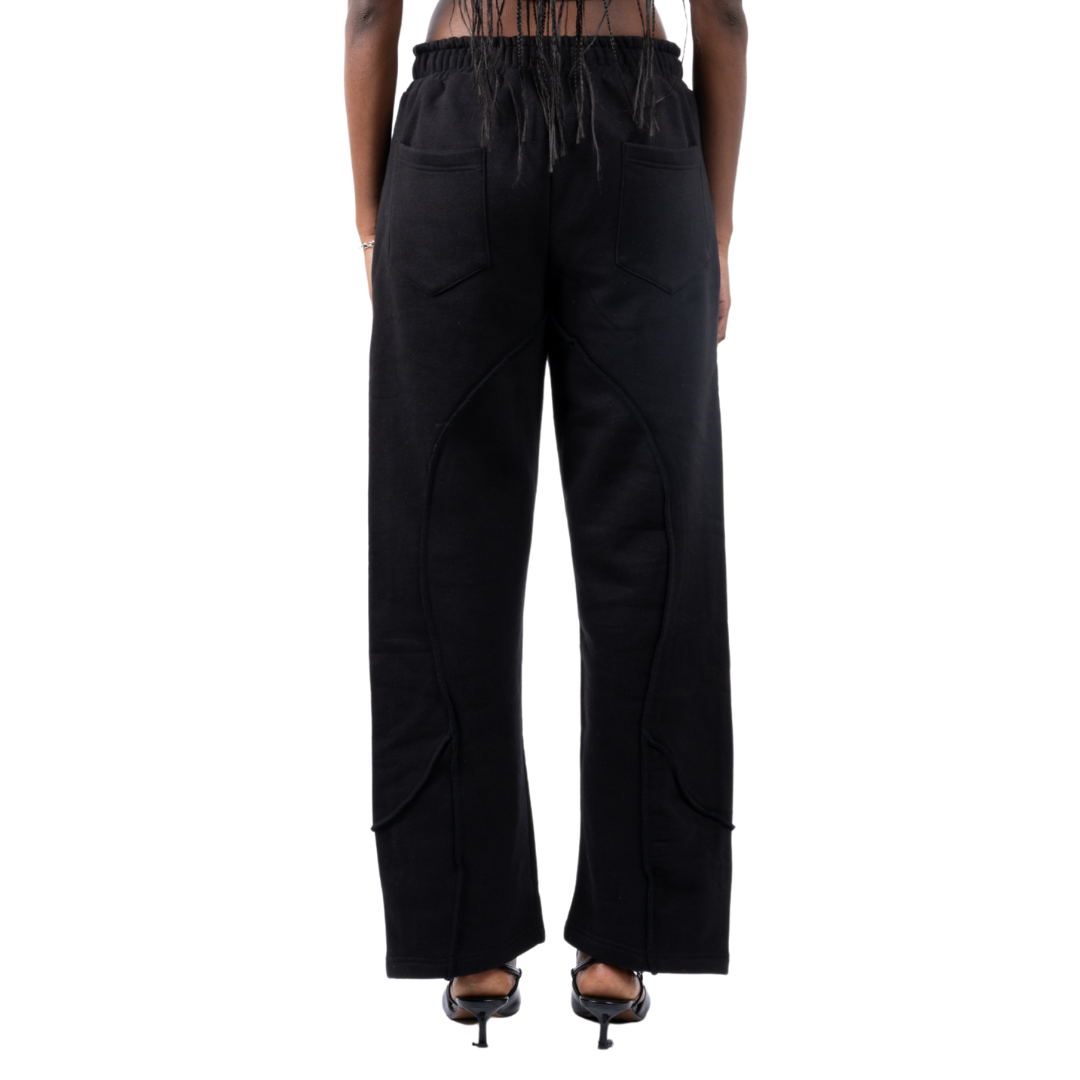 (Pre-Order - Shipping 2nd Week of September) Black Signature joggers