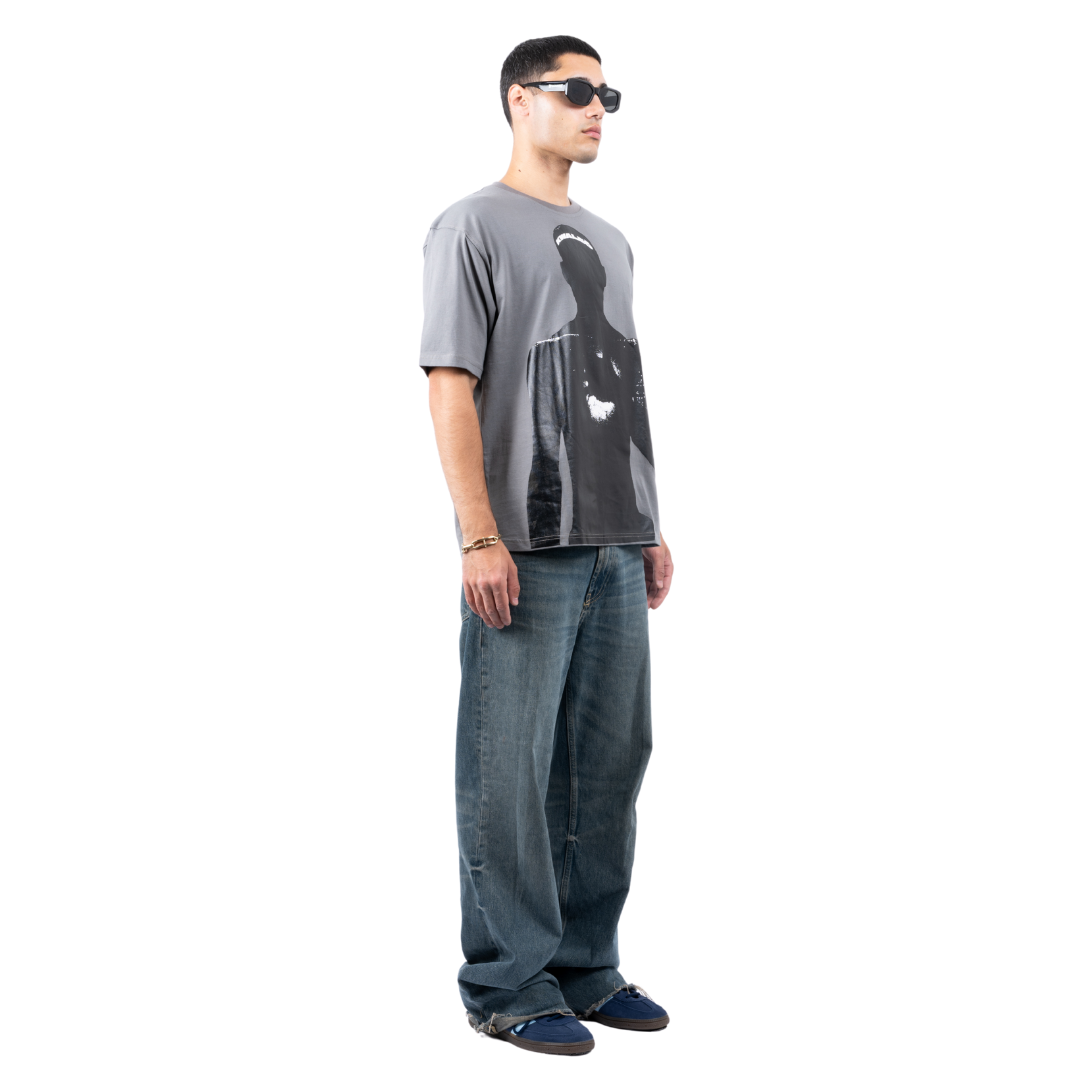 (Pre-Order - Shipping First Week of August) Heavyweight Grey T-Shirt