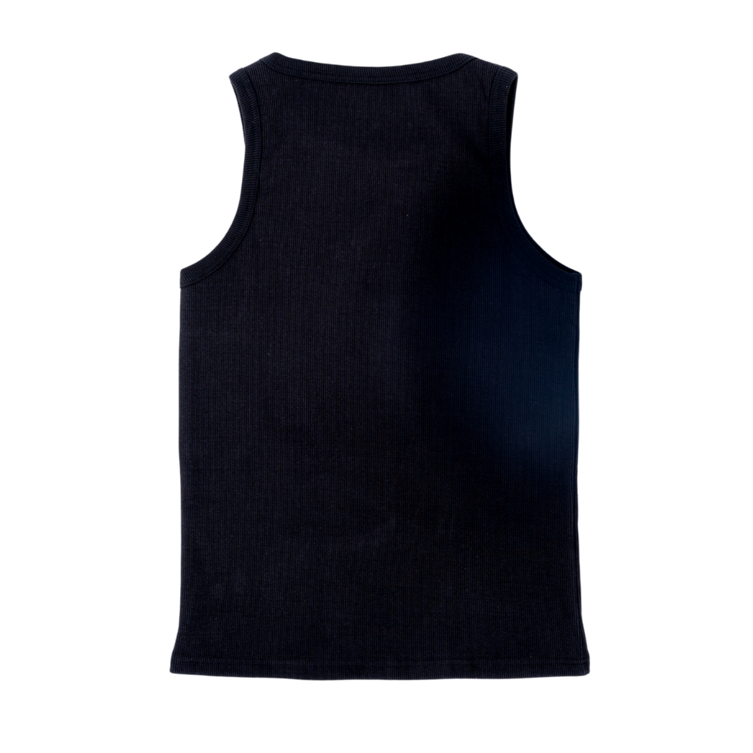 (Pre-Order - Shipping First Week of August) Black Tank Top