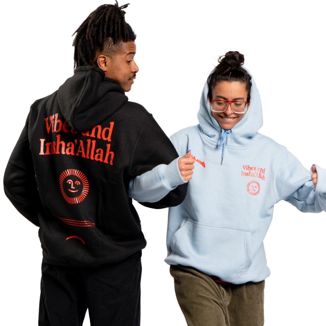 Vibes and Insha'Allah Hoodie Bundle