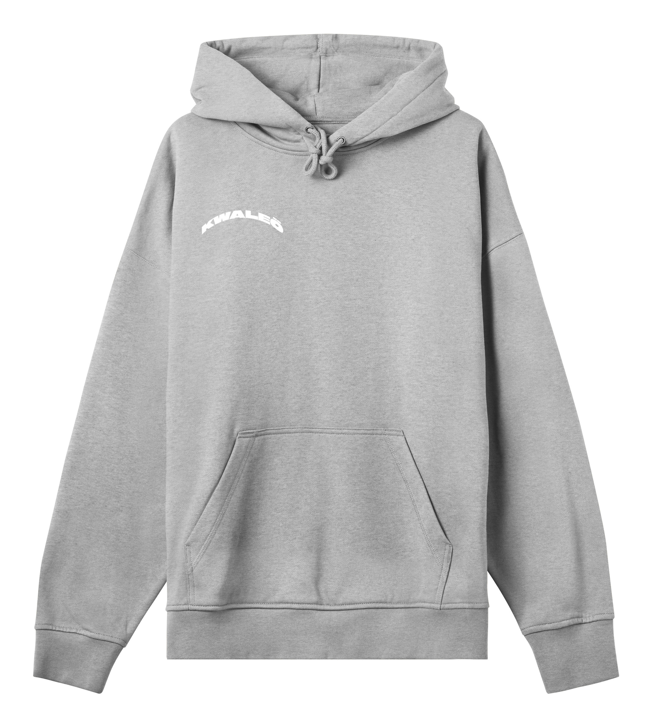 Play house at my funeral - Grey & white boxy hoodie