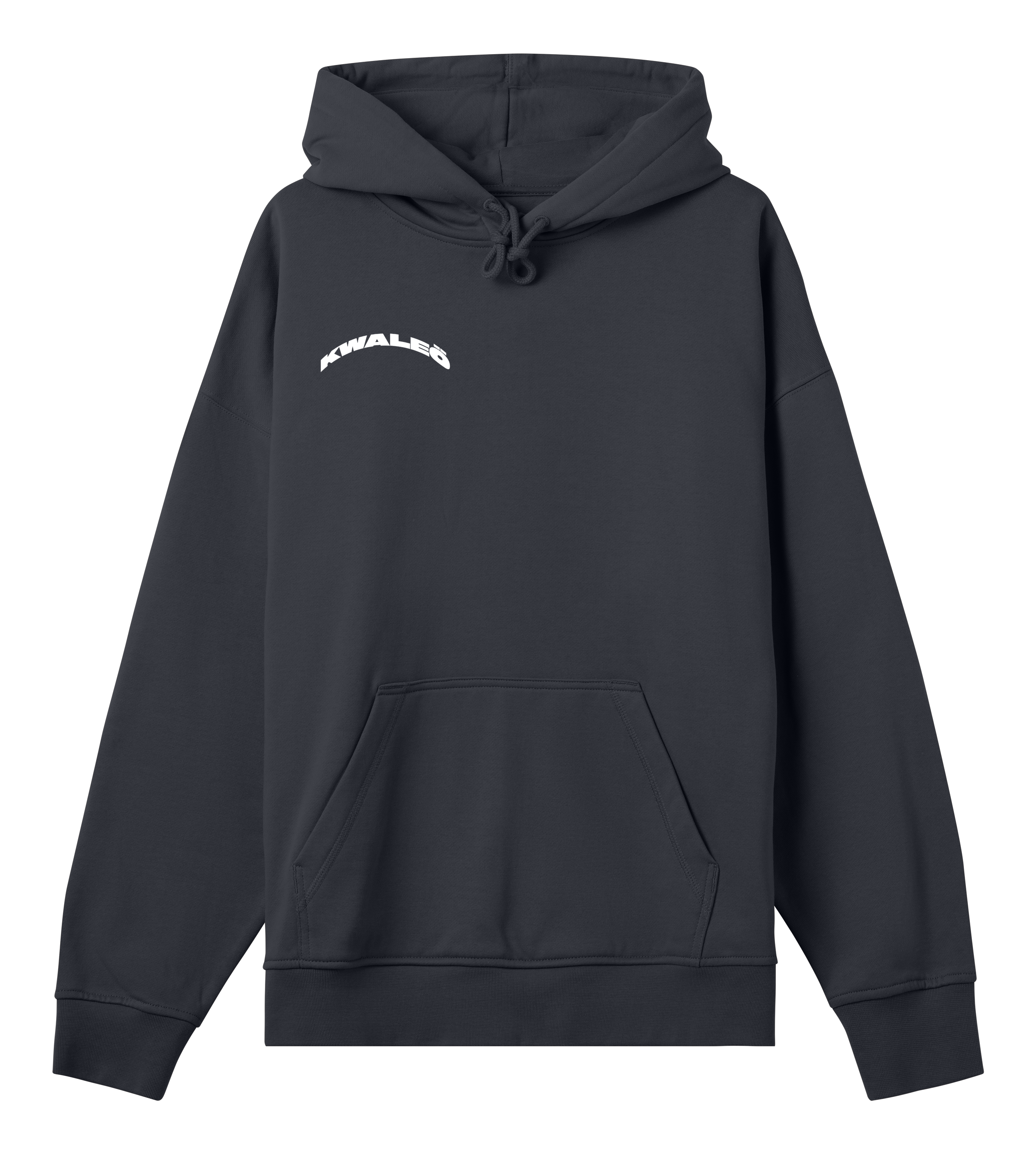 In the beginning there was Jack - Black & white boxy hoodie