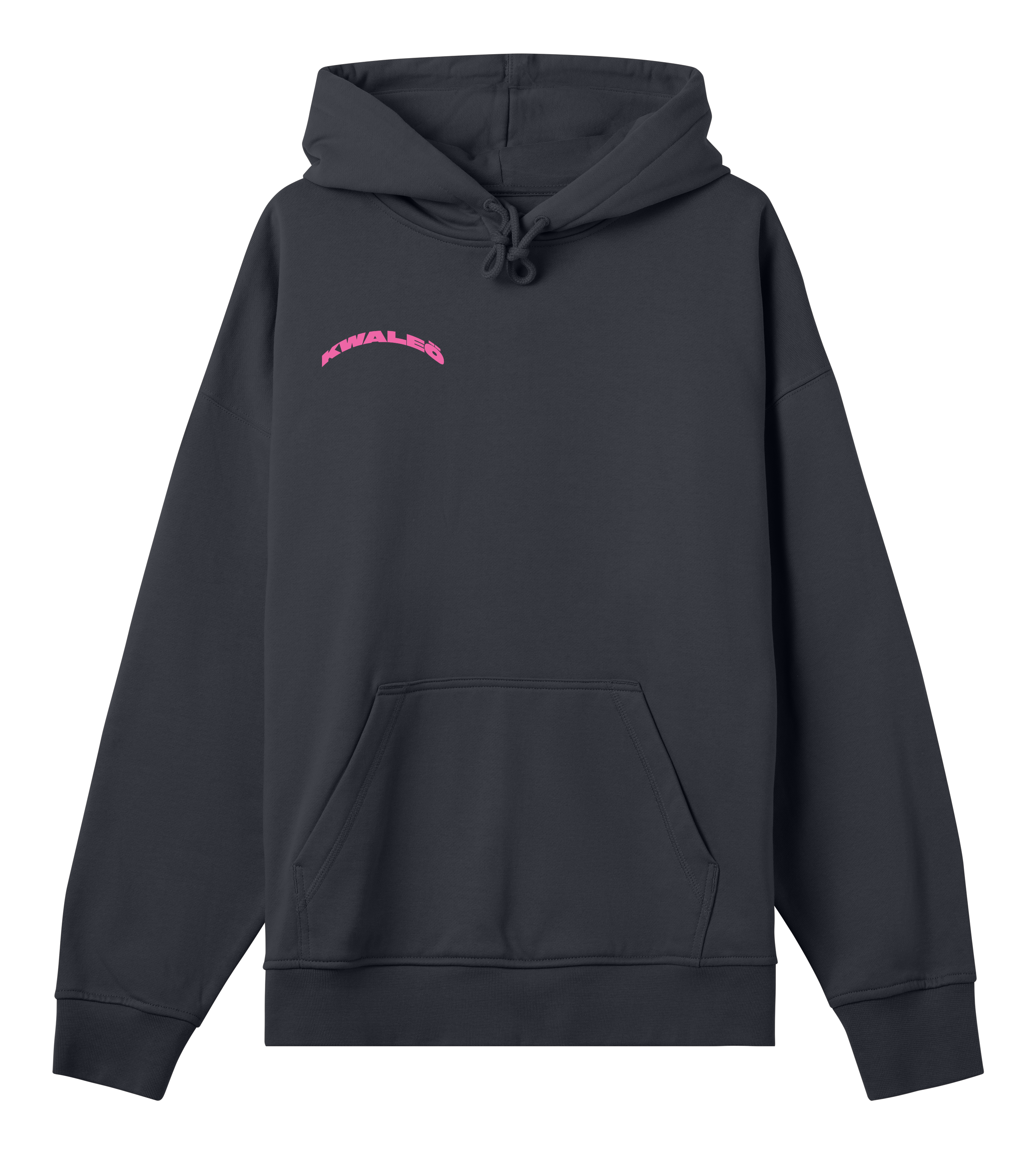 In the beginning there was Jack - Black & pink boxy hoodie
