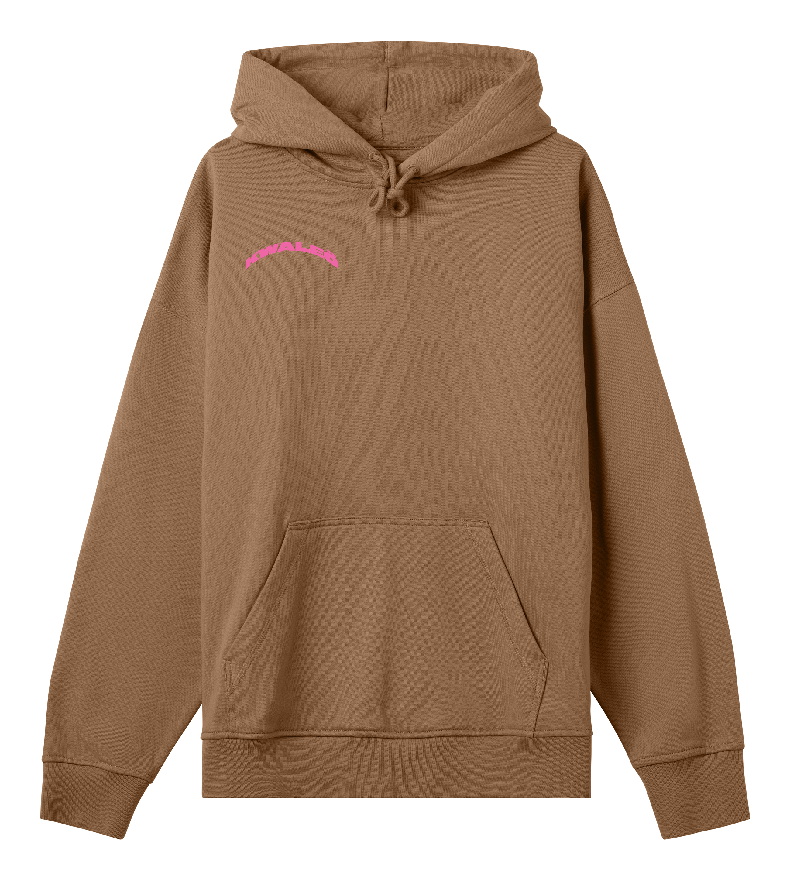 In the beginning there was Jack - Brown & pink boxy hoodie