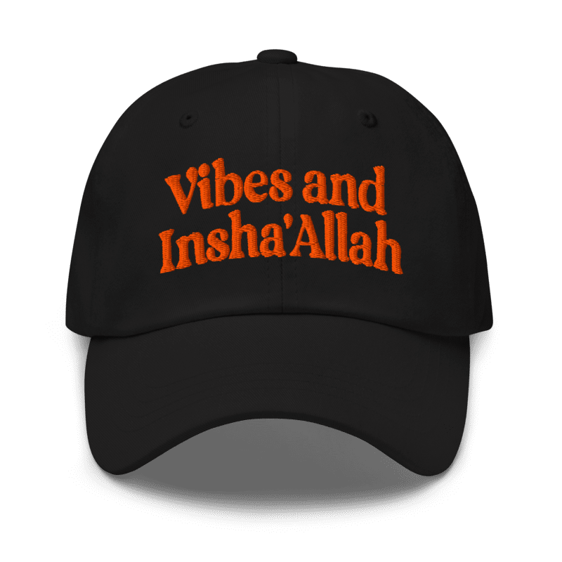 Vibes And Insha Allah unisex dad Cap