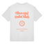 Vibes And Insha Allah Tshirt White