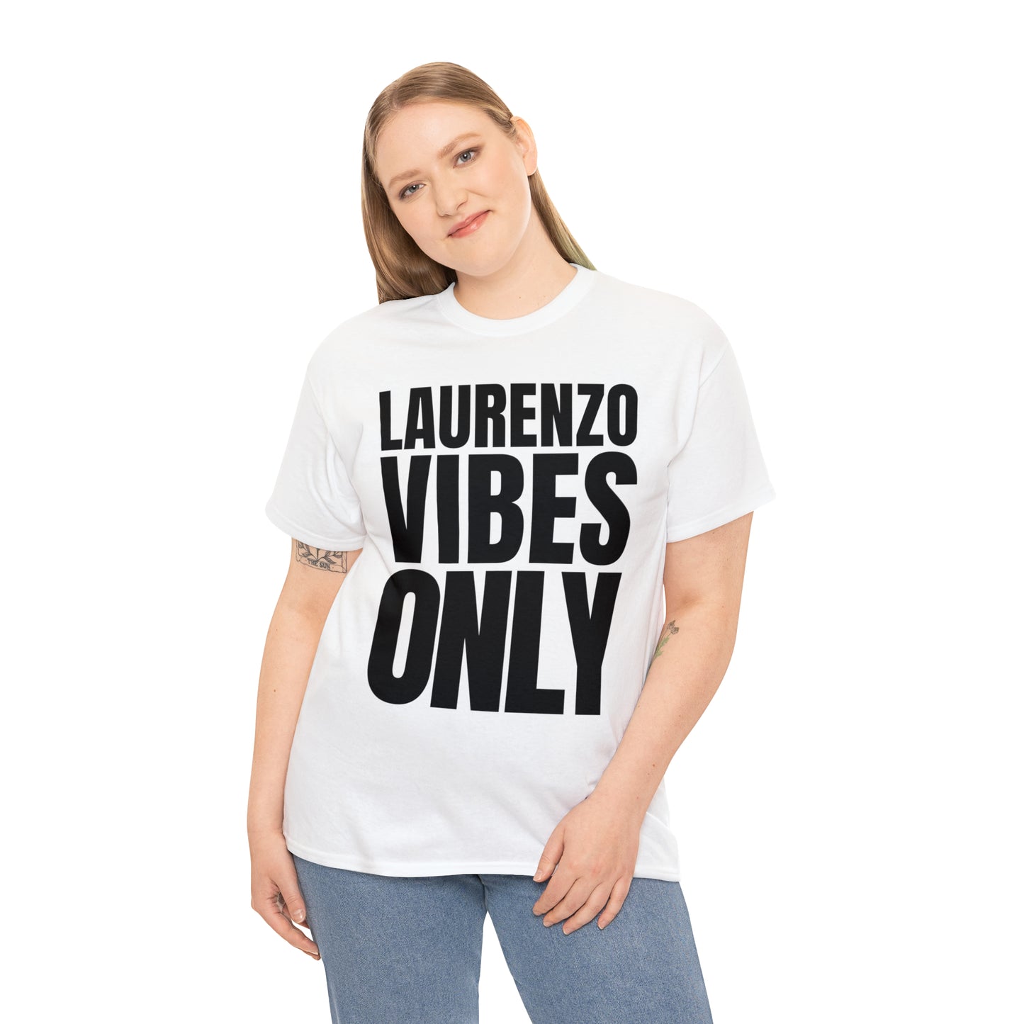 Laurenzo Vibes Only Heavy Cotton Tee