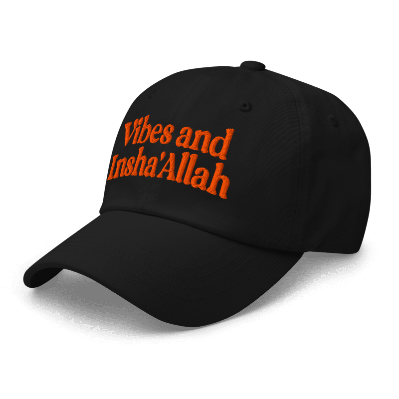 Vibes And Insha Allah unisex dad Cap