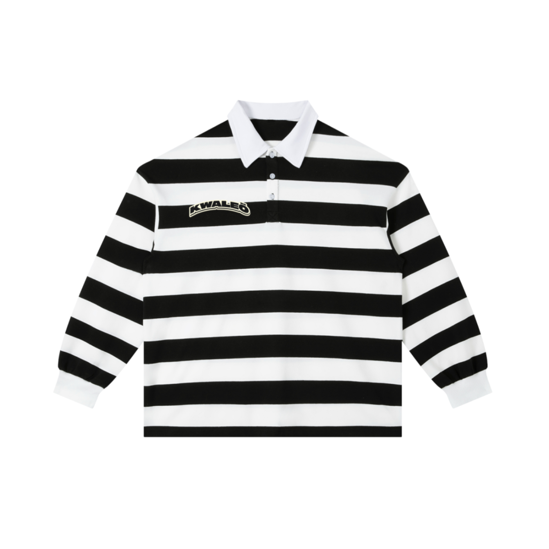 Color Block Stripe Polo Shirt