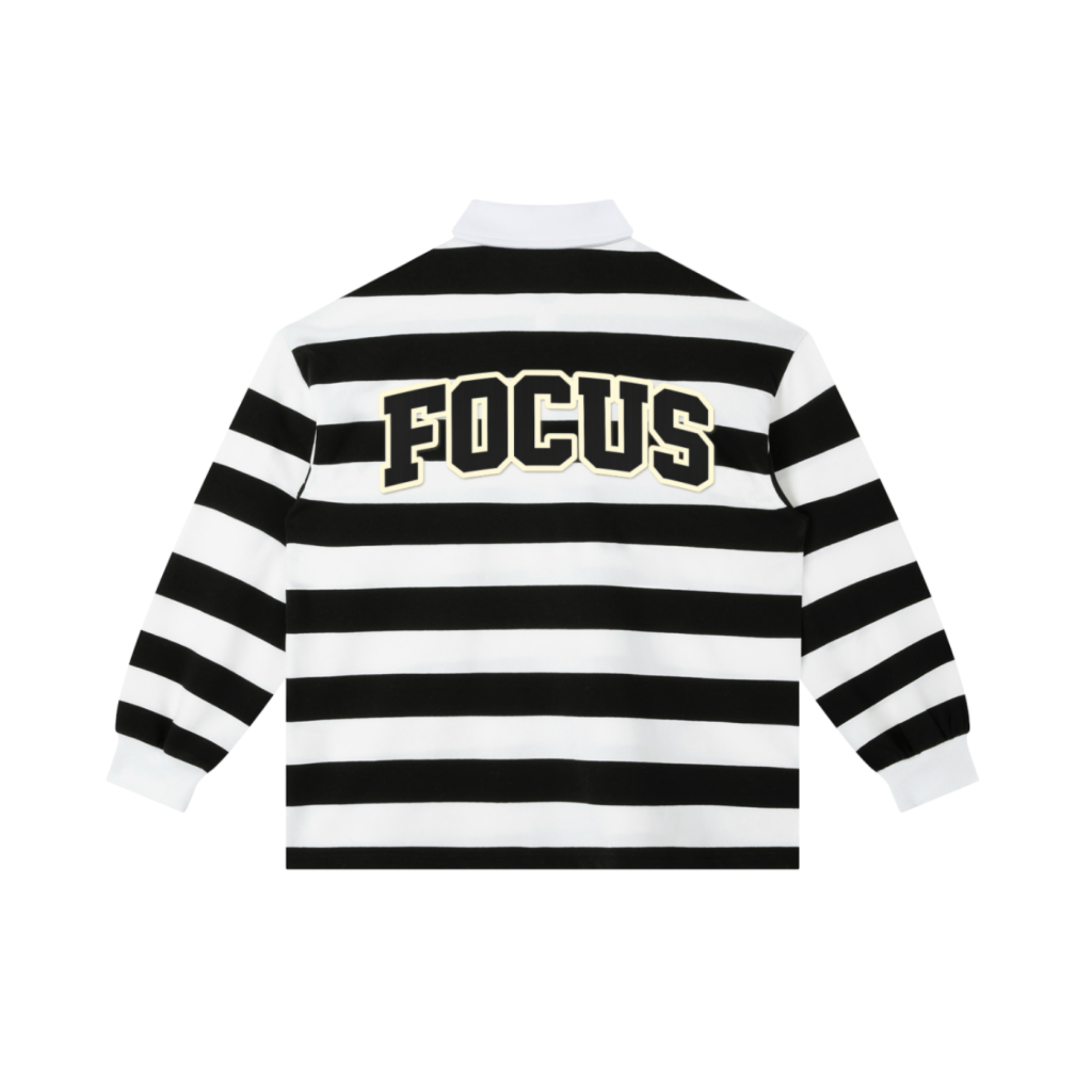 Color Block Stripe Polo Shirt