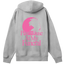 Play house at my funeral - Grey & pink boxy hoodie