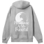 Play house at my funeral - Grey & white boxy hoodie