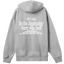 In the beginning there was Jack - Grey & white boxy hoodie