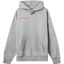 Play house at my funeral - Grey & pink boxy hoodie