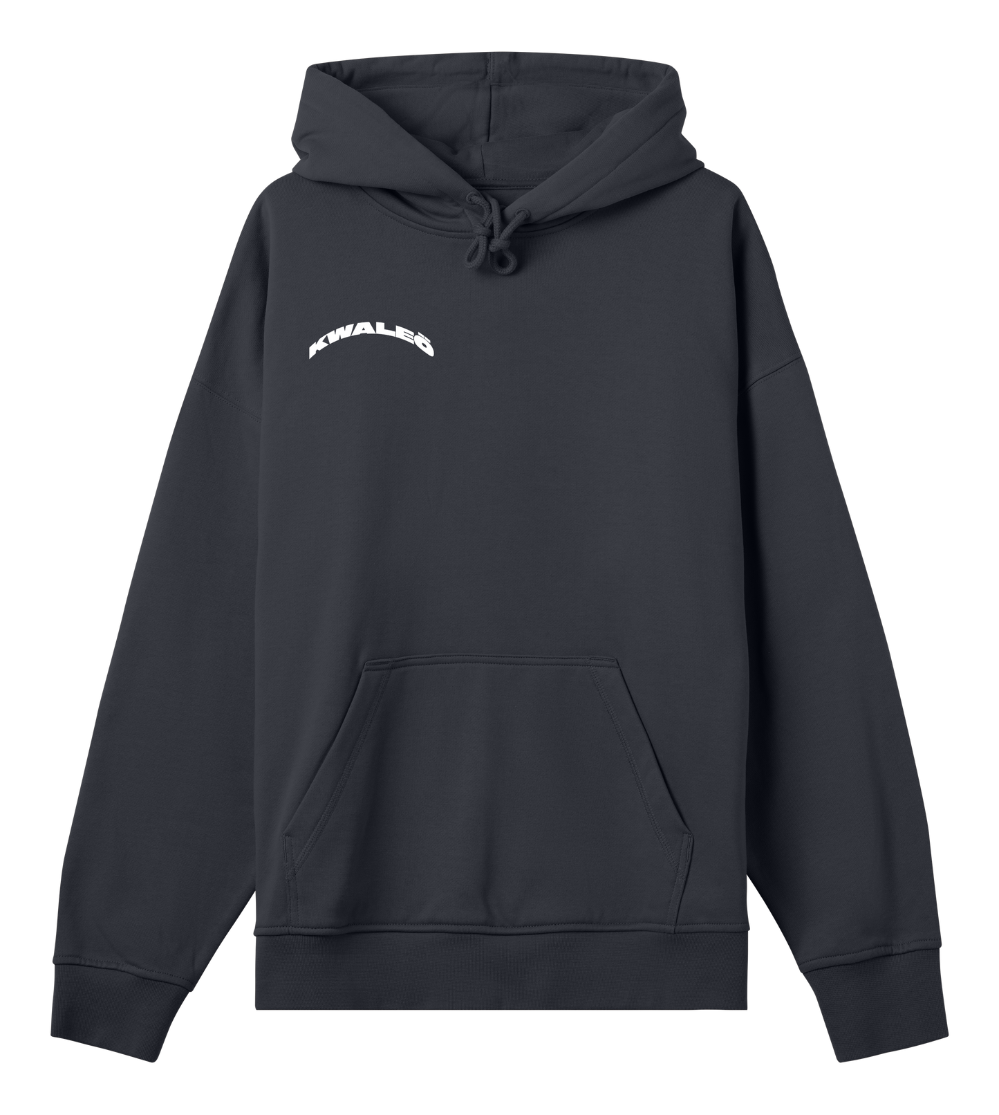 In the beginning there was Jack - Black & white boxy hoodie