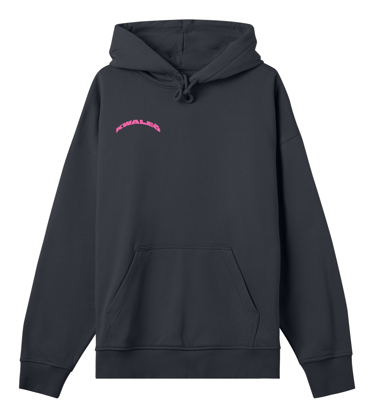 In the beginning there was Jack - Black & pink boxy hoodie