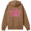 In the beginning there was Jack - Brown & pink boxy hoodie