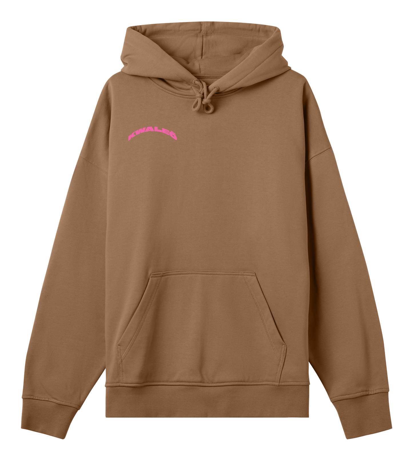 In the beginning there was Jack - Brown & pink boxy hoodie
